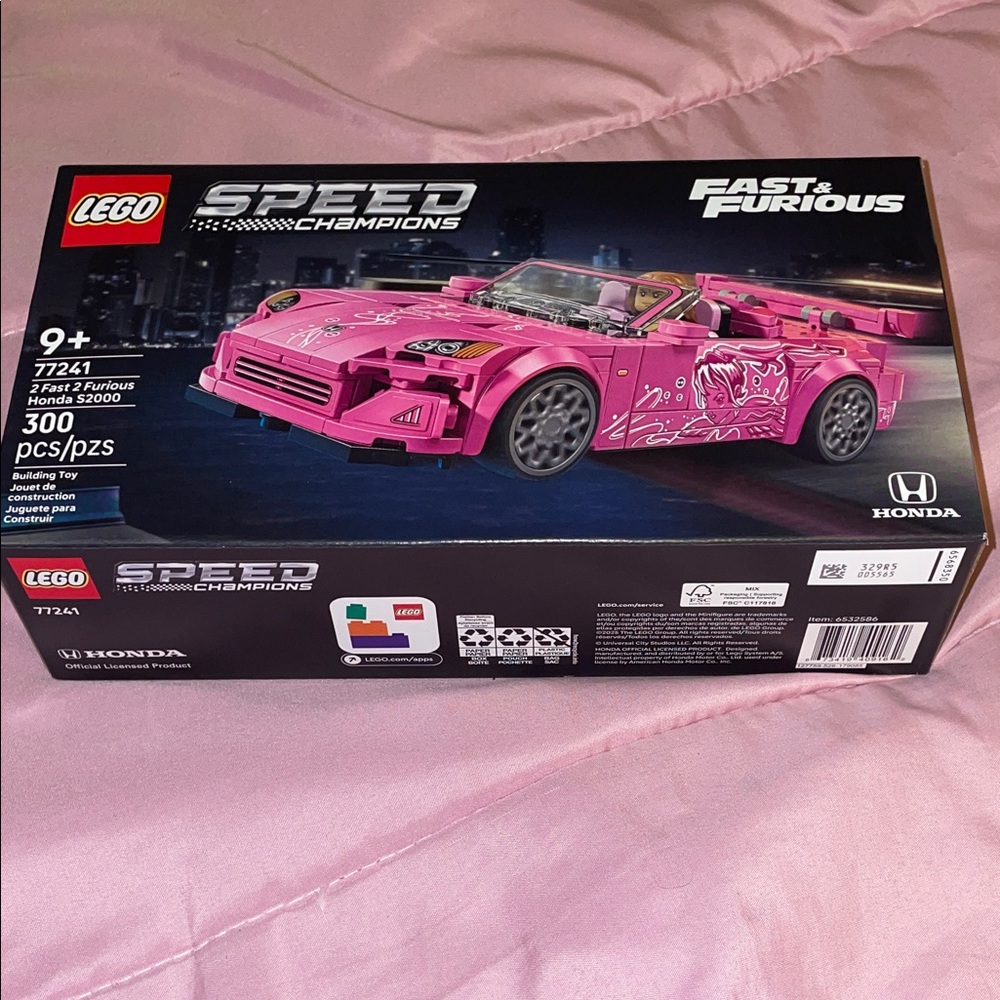 LEGO Speed Champions Fast & Furious Honda S2000 - Vibrant Pink  77241